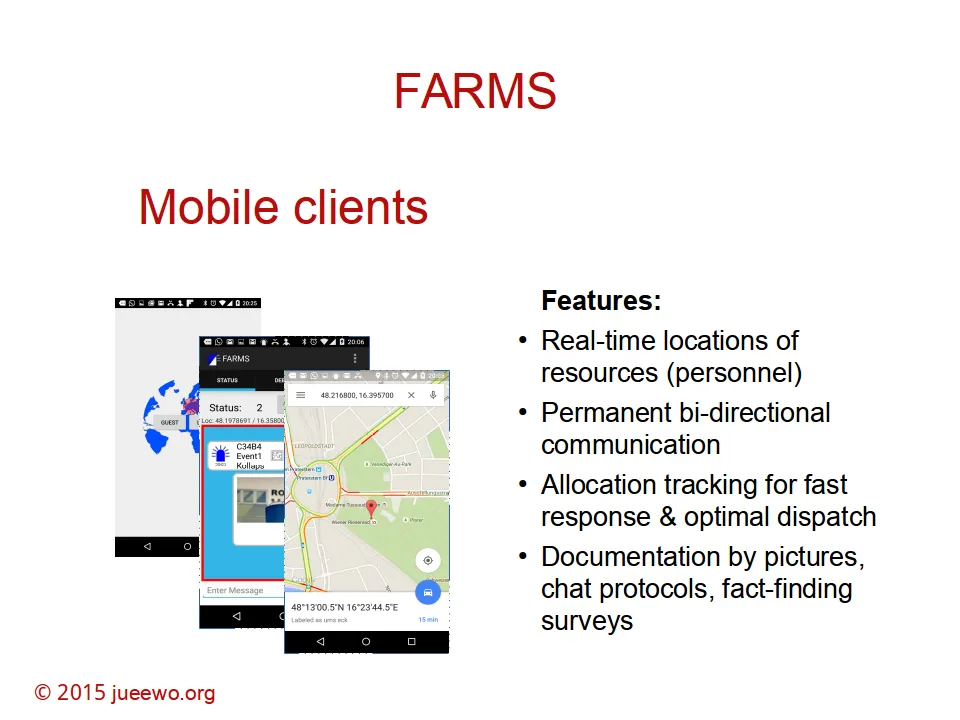 FARMS mobile clients