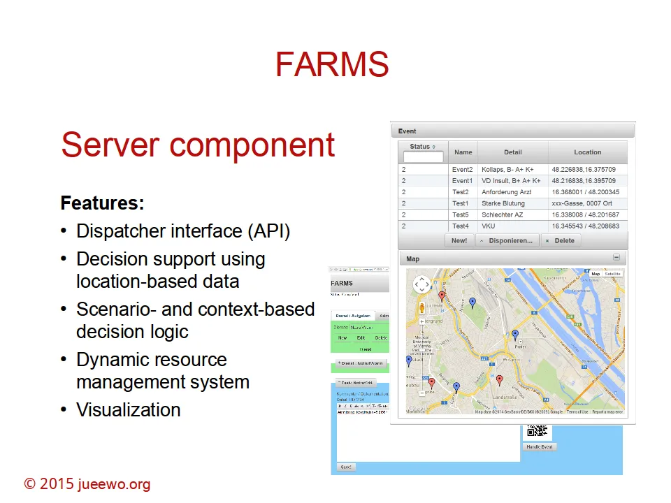 FARMS server component
