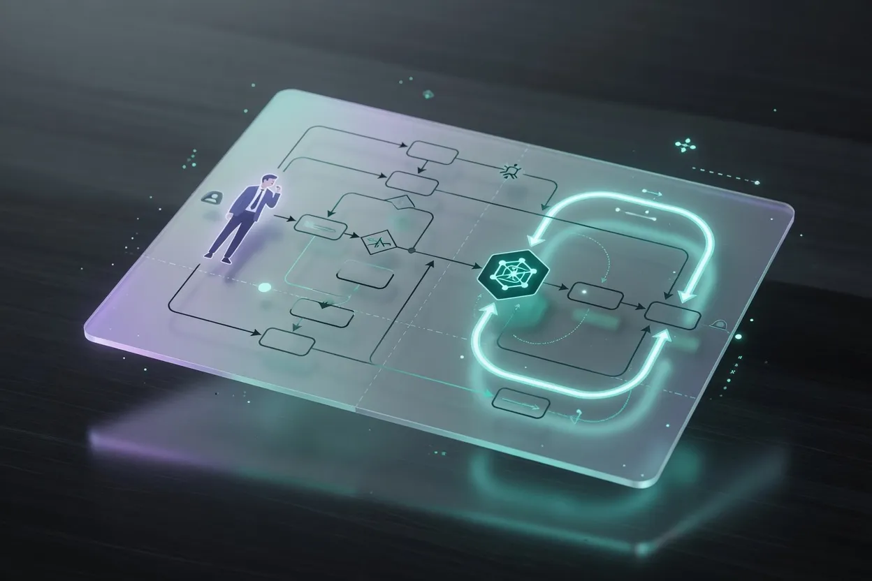 Agentische Tasks und Lanes in BPMN: Mensch-KI-Kollaboration modellieren