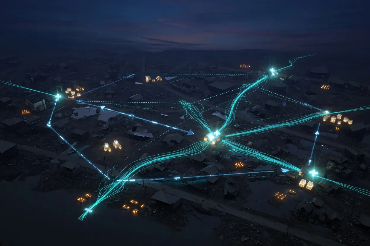 Simulation für Katastrophenhilfe