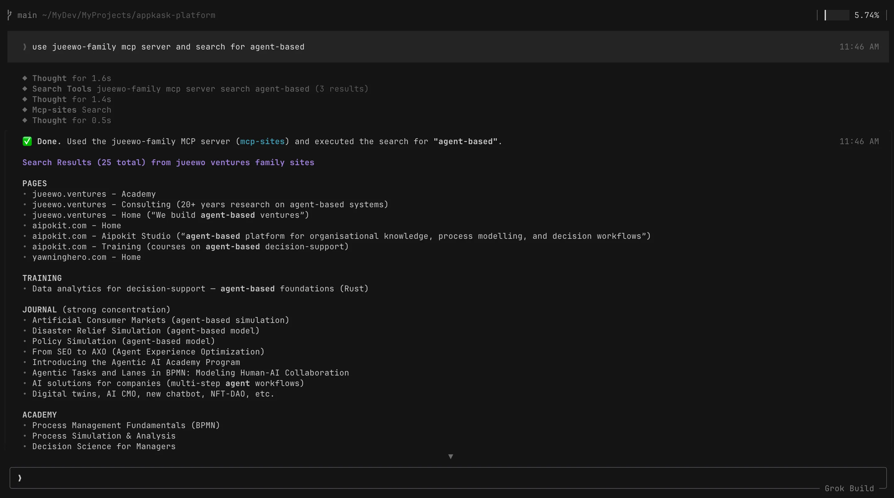 LLM-agnostisch: Grok Build ruft denselben MCP-Server auf (x.ai)
